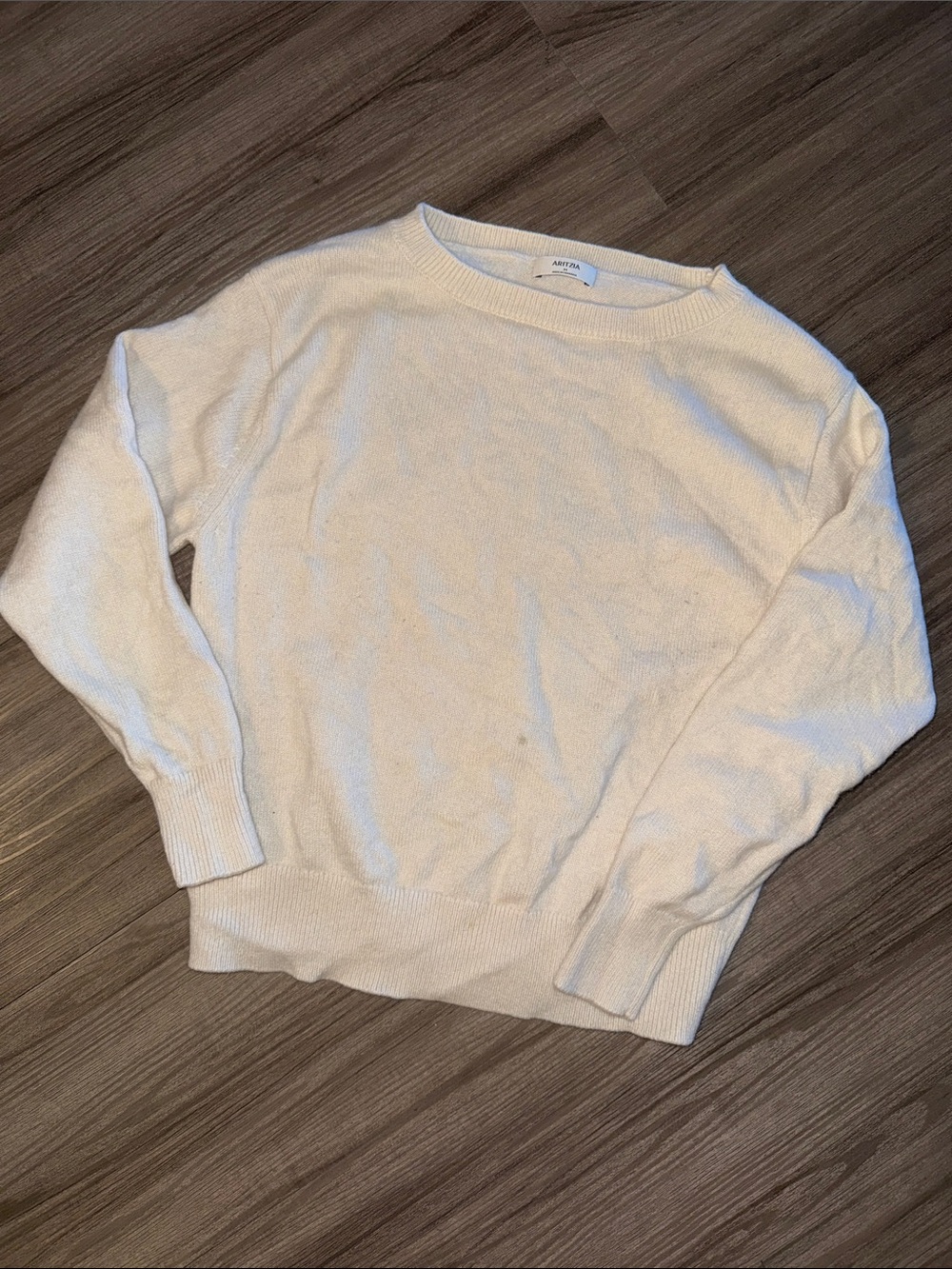 Classic Women’s Crewneck Sweater in Cream